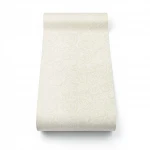 Patterned wall paper, length 10 m, width 0.70 m, light beige color, model 14037