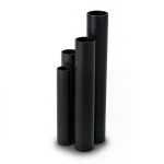 مواسير HDPE نسبة الأبعاد القياسية SDR 9 قطر خارجي 180 مم سمك 20.1 مم أسود