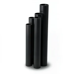 مواسير HDPE SDR 33 قطر خارجي 160 مم سمك 4.9 مم لون أسود