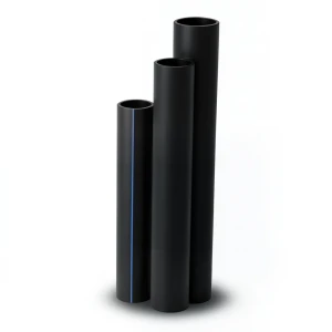 مواسير HDPE نسبة الأبعاد القياسية 9 قطر خارجي 225 مم سمك 25.2 مم لون أسود