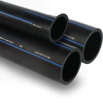 SPS HDPE Pipes PE 80 Pressure 8 Bar Outside Diameter 50 mm Thickness 3 mm Black | Saudi Pipes Systems (SPS)