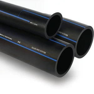 SPS HDPE Pipes PE 80 Pressure 8 Bar Outside Diameter 50 mm Thickness 3 mm Black | Saudi Pipes Systems (SPS)