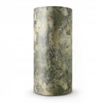 Floral wallpaper, length 10 m, width 0.70 m, olive beige color, model 14020