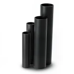 مواسير HDPE SDR 9 قطر خارجي 250 مم سمك 27.9 مم لون أسود