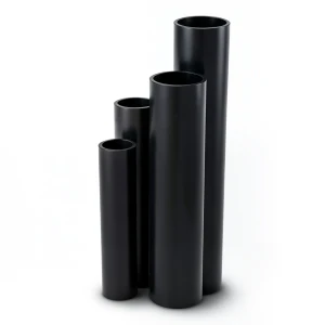 مواسير HDPE نسبة الأبعاد القياسية SDR 9 قطر خارجي 355 مم سمك 39.7 مم لون أسود