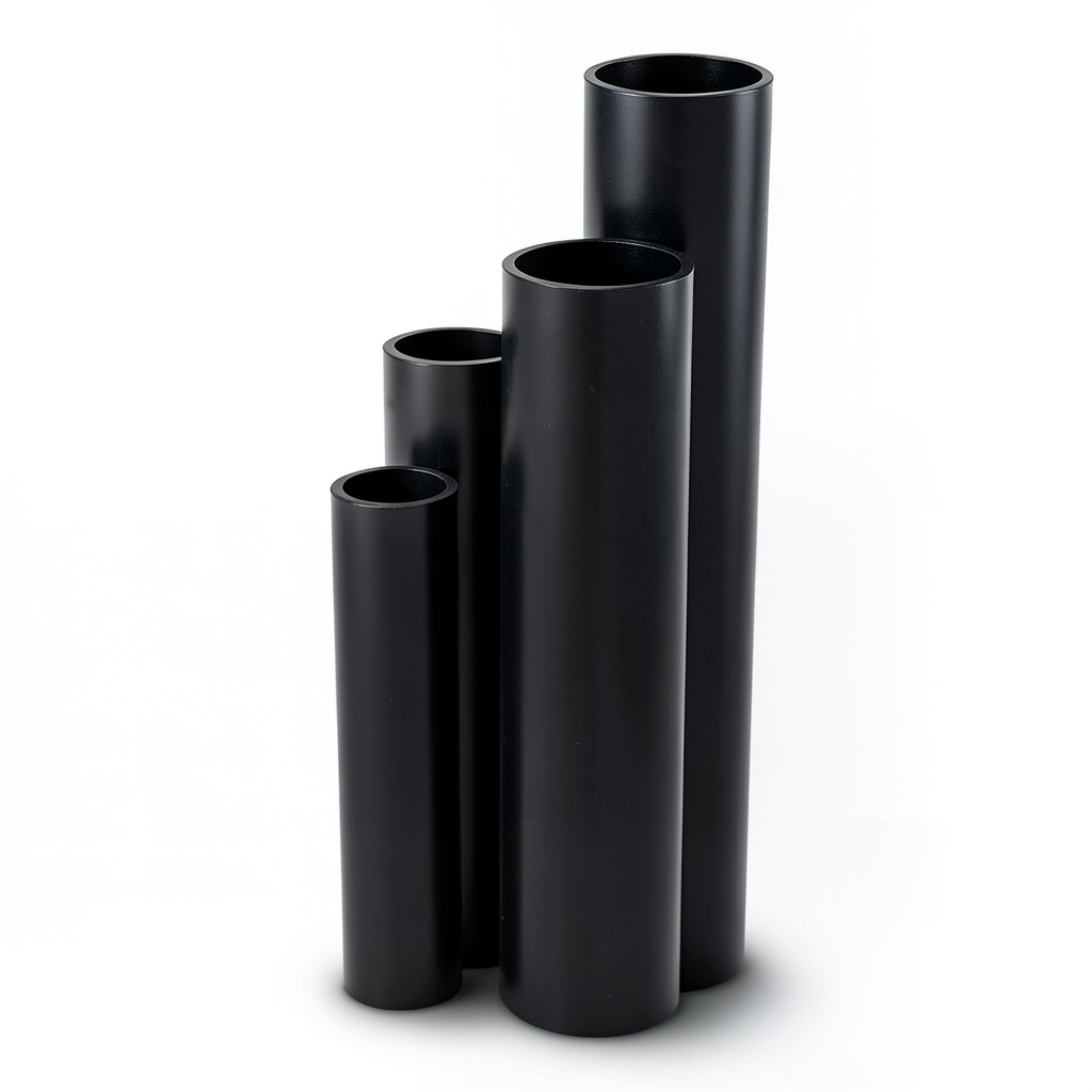 HDPE Pipes SDR 9 Outside Diameter 355 mm Thickness 39.7 mm Black