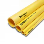 Neproplast HDPE Pipes PE 80 Pressure 16 Bar Outside Diameter 200 mm Thickness 22.4 mm Color Yellow