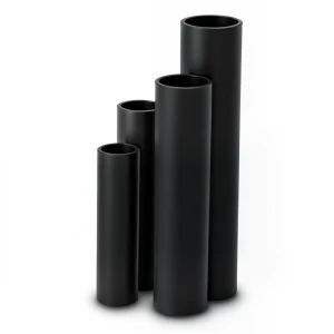 مواسير HDPE SDR 33 قطر خارجي 160 مم سمك 4.9 مم لون أسود