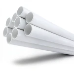 مواسير UPVC جدول 40 مقاس 5 إنش سمك 6.22 مم لون أبيض