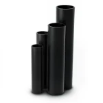 مواسير HDPE نسبة الأبعاد القياسية SDR 9 قطر خارجي 355 مم سمك 39.7 مم لون أسود