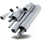 مواسير UPVC EB 20 مقاس 3 إنش سمك 1.55 مم لون رمادي