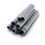 UPVC Pipes EB 20 Size 6 Inch Thickness 3.18 mm Gray Color