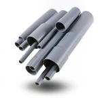 مواسير UPVC مقاس 4 إنش سمك 2.54 مم لون رمادي EB 35