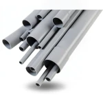 مواسير UPVC DB 60 مقاس 3 إنش سمك 2.34 مم لون رمادي