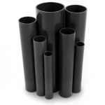 UPVC Pipes Nominal Pressure 10 Bar Outside Diameter 160 mm Thickness 7.7 mm Black