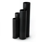 مواسير HDPE نسبة الأبعاد القياسية 9 قطر خارجي 560 مم سمك 62.5 مم لون أسود