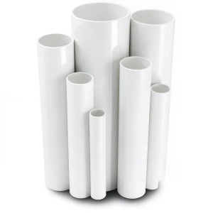 مواسير UPVC ضغط 16 بار قطر خارجي 160 مم سمك 11.9 مم لون أبيض