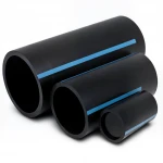 مواسير HDPE الوطني لشبكات المياه ذات الضغط العالي  ضغط 16  بار قطر خارجي 32 مم سمك 2.4 مم لون اسود