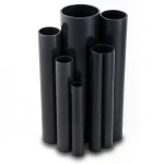 UPVC Pipes Nominal Pressure 10 Bar Outside Diameter 160 mm Thickness 7.7 mm Black