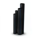 مواسير HDPE SDR 33 قطر خارجي 225 مم سمك 6.9 مم لون أسود