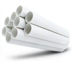 مواسير UPVC جدول 40 مقاس ½ 2 إنش سمك 5.16 مم لون أبيض