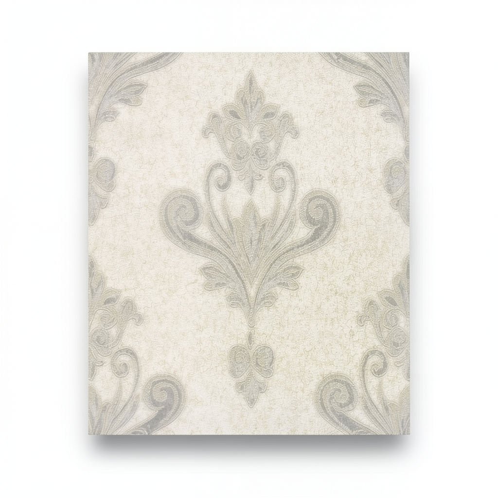 Italian Classic Wallpaper 10m x 1.06m Light Beige, Model 82931