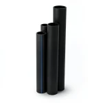 مواسير HDPE SDR 33 قطر خارجي 280 مم سمك 8.6 مم لون أسود