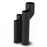 مواسير HDPE SDR 33 قطر خارجي 315 مم سمك 9.7 مم لون أسود