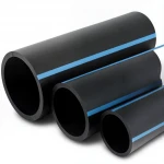 NPF HDPE Pipes for High Pressure Water Networks   Pressure 10 Bar Outside Diameter 450 mm Thickness 21.5 mm Color Black