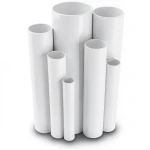 UPVC Pipes 2.5 Bar Pressure 200 mm Diameter 1.8 mm Thickness White