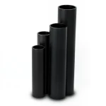 مواسير HDPE SDR 33 قطر خارجي 355 مم سمك 10.9 مم لون أسود