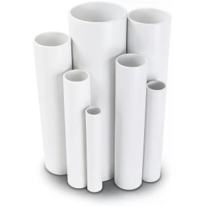 مواسير UPVC ضغط 4 بار قطر خارجي 200 مم سمك 4 مم لون أبيض