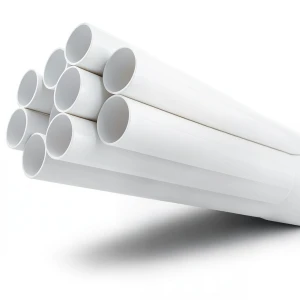 مواسير UPVC جدول 40 مقاس 6 إنش سمك 7.11 مم لون أبيض