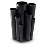 UPVC Pipes Nominal Pressure 2.5 Bar Outside Diameter 200 mm Thickness 1.8 mm Black