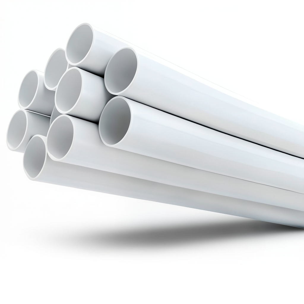 UPVC Pipes Schedule 40 Size 2 Inch Thickness 3.91 mm White