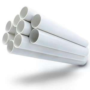UPVC Pipes Schedule 40 Size 8 Inch Thickness 8.18 mm White