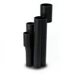 أنابيب HDPE SDR26 قطر خارجي 40 مم سمك 1.8 مم لون أسود