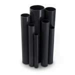 UPVC Pipes Nominal Pressure 4 Bar Outside Diameter 200 mm Thickness 4 mm Black