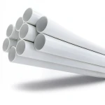 مواسير UPVC جدول 40 مقاس ½ 2 إنش سمك 5.16 مم لون أبيض