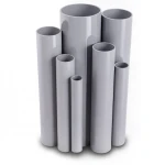 UPVC Pipes Nominal Pressure 4 Bar Outside Diameter 200 mm Thickness 4 mm Gray
