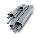 مواسير UPVC EB 20 مقاس 3 إنش سمك 1.55 مم لون رمادي