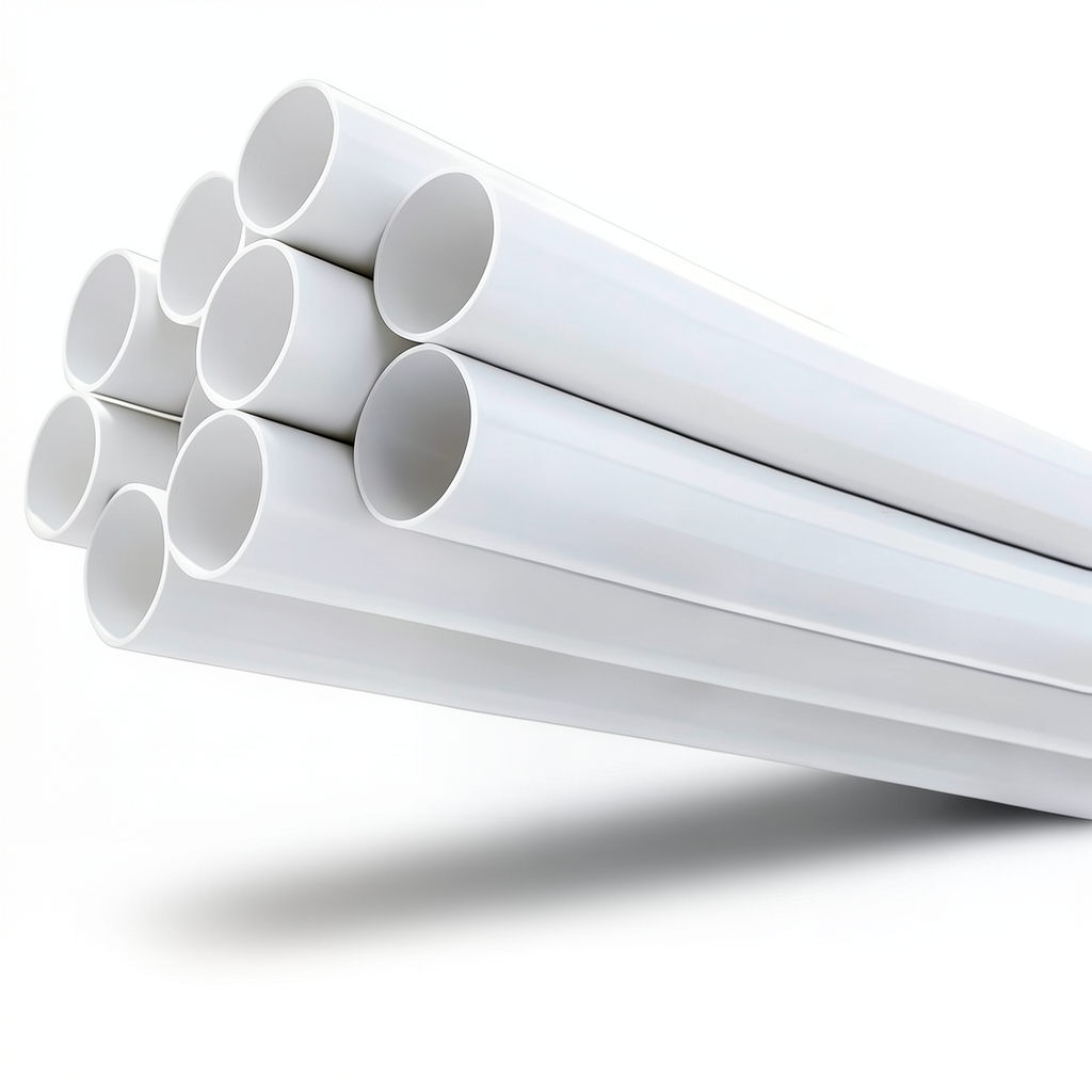 UPVC Pipes Schedule 40 Size 4 Inch Thickness 6.02 mm White