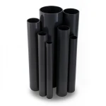 UPVC Pipes Nominal Pressure 6 Bar Outside Diameter 200 mm Thickness 5.9 mm Black