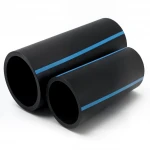 أنابيب HDPE الوطني لشبكات المياه ذات الضغط العالي  ضغط 10 بار قطر خارجي 355 مم سمك 16.9 مم لون اسود