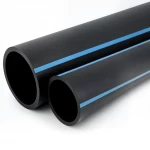 أنابيب HDPE الوطني لشبكات المياه ذات الضغط العالي  ضغط 10 بار قطر خارجي 400 مم سمك 19.1 مم لون اسود