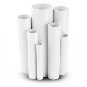 UPVC Pipes Nominal Pressure 10 Bar Outside Diameter 200 mm Thickness 9.6 mm White