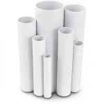 UPVC Pipes Nominal Pressure 16 Bar Outside Diameter 200 mm Thickness 14.9 mm White