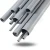 مواسير UPVC مقاس 3 إنش سمك 1.93 مم لون رمادي EB 35 - Image 1