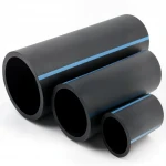 NPF HDPE Pipes for High Pressure Water Networks   Pressure 10 Bar Outside Diameter 630 mm Thickness 30 mm Color Black