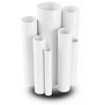 UPVC Pipes Nominal Pressure 16 Bar Outside Diameter 200 mm Thickness 14.9 mm White